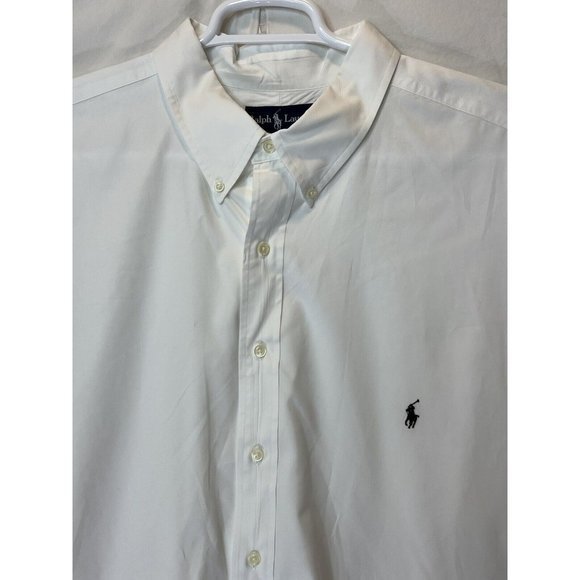 Ralph Lauren | Shirts | Ralph Lauren Classic Fit 3xlt Tall White Ss ...